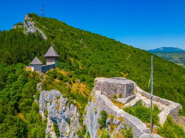 Bosna-Hersek 'teki Stari Grad Kljuc kalesi