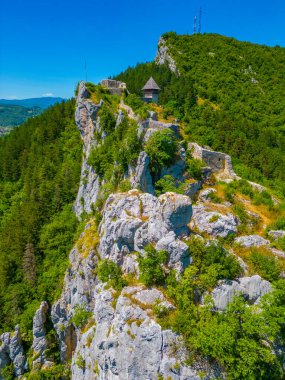 Bosna-Hersek 'teki Stari Grad Kljuc kalesi