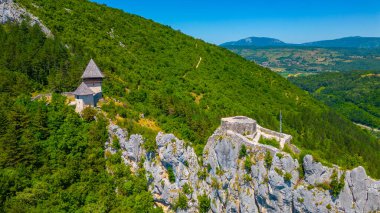 Bosna-Hersek 'teki Stari Grad Kljuc kalesi