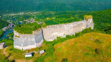 Bosna-Hersek 'in Eski Ostrovica Kenti ve Kulen Vakuf