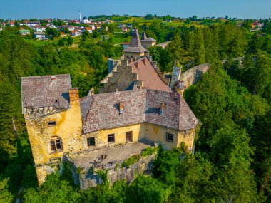 Ostrozac castle in Bosnia and Herzegovina clipart