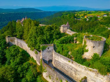 Bosna-Hersek 'teki Ostrozac şatosu