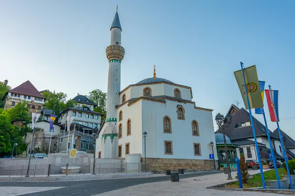 stock image Esma Sultana Mosque mosque in Bosnian town Jajce
