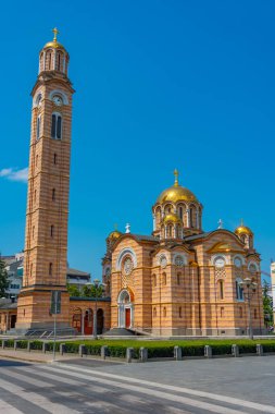 Banja Luka, Bosna-Hersek 'teki Kurtarıcı Ortodoks Katedrali İsa