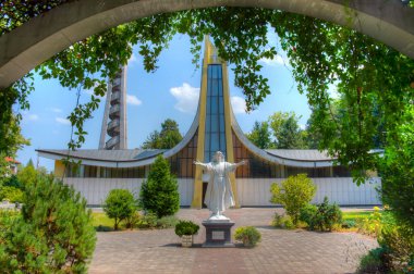 Bosna-Hersek 'in Banja Luka kentindeki Saint Bonaventure Katedrali