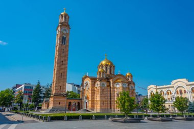 Banja Luka, Bosna-Hersek 'teki Kurtarıcı Ortodoks Katedrali İsa
