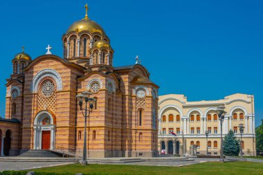 Banja Luka, Bosna-Hersek 'teki Kurtarıcı Ortodoks Katedrali İsa