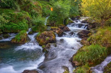 Bosna-Hersek 'te Krupa şelalesi