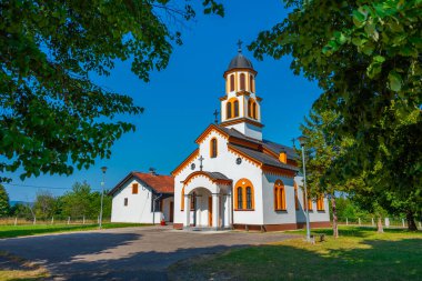 Bosna-Hersek 'in Banja Luka kenti yakınlarındaki Kutsal Büyük Şehit Panteleimon Kilisesi