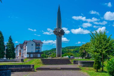 Bosna-Hersek 'teki Bratunac anıt parkı
