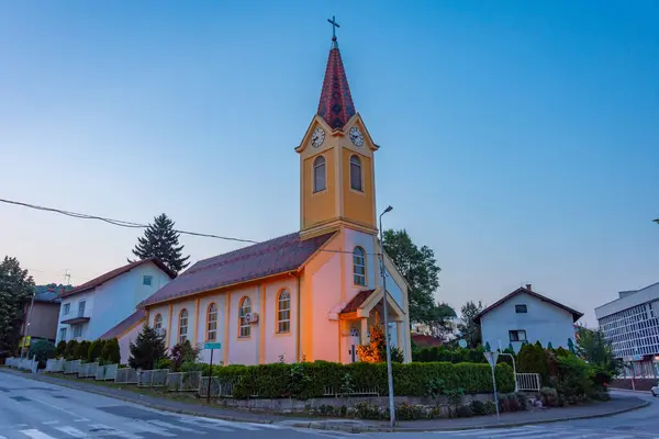Church of the Sacred Heart of Jesus in Doboj, Bosnia and Herzegovina