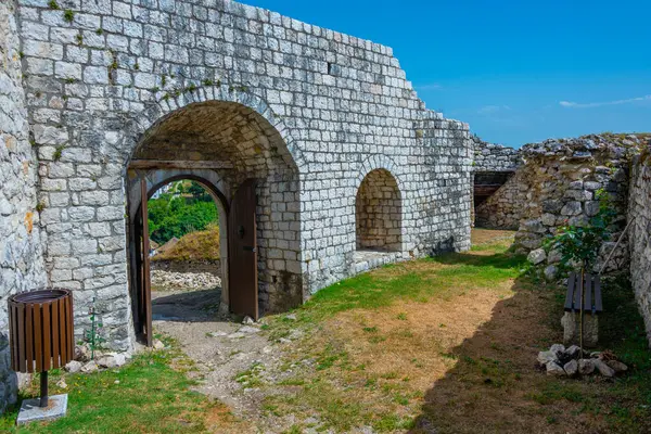 View Tesanj Castle Bosnia Herzegovina — Stock Photo, Image