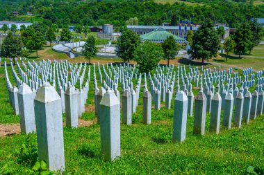 Bosna-Hersek 'teki Srebrenica Anma Merkezi