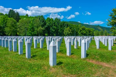 Bosna-Hersek 'teki Srebrenica Anma Merkezi