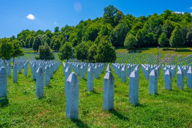 Bosna-Hersek 'teki Srebrenica Anma Merkezi