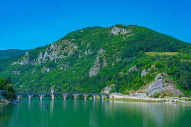 Bosna-Hersek 'in Višegrad kentindeki Mehmed Paşa Sokoloviç Köprüsü