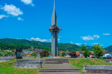 Bosna-Hersek 'teki Bratunac anıt parkı