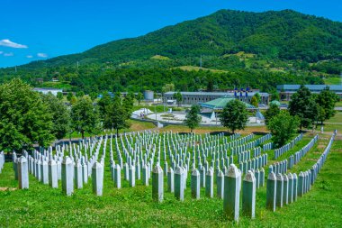 Bosna-Hersek 'teki Srebrenica Anma Merkezi