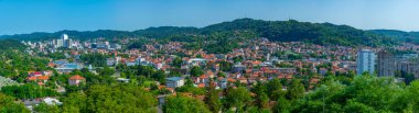 Bosna-Hersek 'in Tuzla kentinde Pannonica Tuz Gölleri