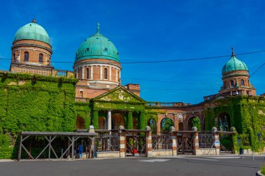 Hırvat başkenti Zagreb 'deki Mirogoj mezarlığı
