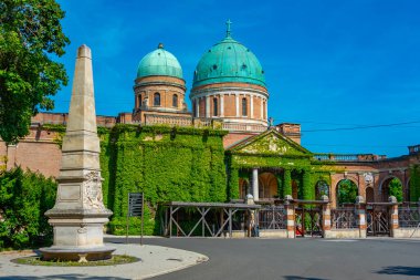 Hırvat başkenti Zagreb 'deki Mirogoj mezarlığı