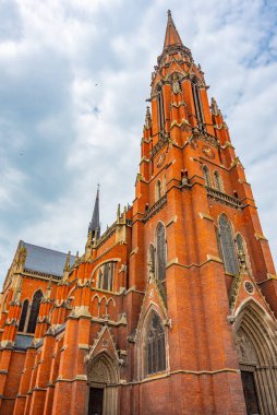 Hırvatistan 'ın Osijek kentindeki Aziz Peter ve Paul Katedrali