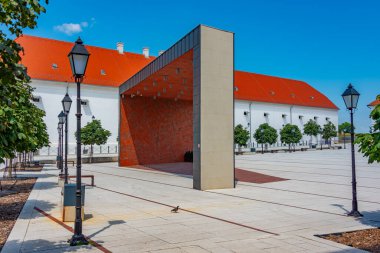 Hırvatistan 'ın eski Osijek kentindeki Fransisken manastırı