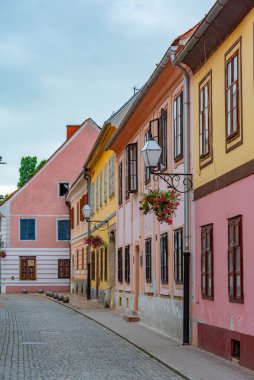 Hırvat kenti Varazdin 'de bir yaz akşamı