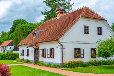 Eski Yugoslav lider Josip Broz Tito 'nun doğum evi Hırvatistan' ın Kumrovec kentinde