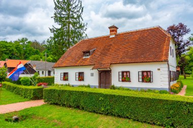 Eski Yugoslav lider Josip Broz Tito 'nun doğum evi Hırvatistan' ın Kumrovec kentinde