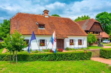 Eski Yugoslav lider Josip Broz Tito 'nun doğum evi Hırvatistan' ın Kumrovec kentinde