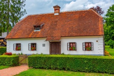 Eski Yugoslav lider Josip Broz Tito 'nun doğum evi Hırvatistan' ın Kumrovec kentinde