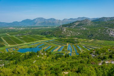 Hırvatistan 'daki Neretva Vadisi' ne dikkat