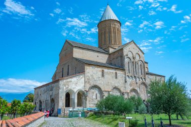 Georgia Alaetti Manastırı 'nda yaz günü.