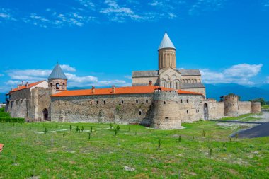 Georgia Alaetti Manastırı 'nda yaz günü.