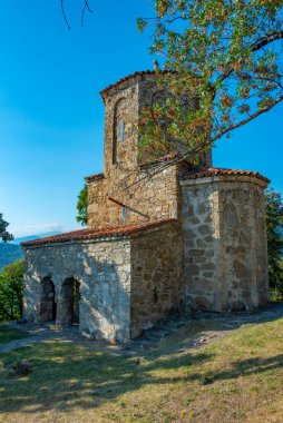 Gürcistan 'daki Nekresi manastırında yaz günü