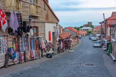 Gürcistan, Sighnaghi 'de gün batımı manzarası