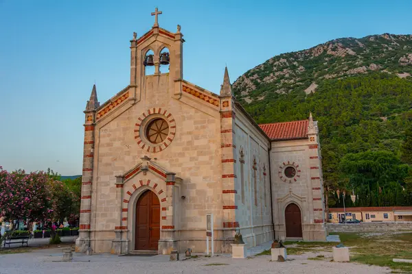 stock image Franciscan church of Saint Vlah at Ston, Croatia