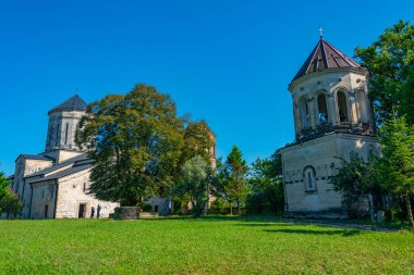 Georgia Martvili Manastırı 'nda yaz günü.