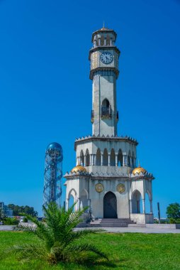 Gürcü şehri Batumi 'deki Chacha Kulesi