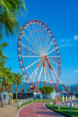 Georgia 'da Batumi' de dönme dolap.