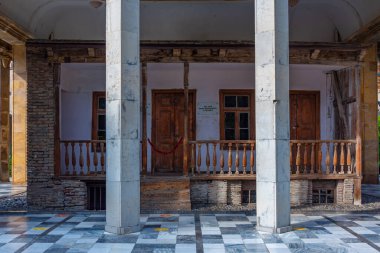 Stalin Park ve Stalin Müzesi Gori, Gürcistan 'ın merkezinde.