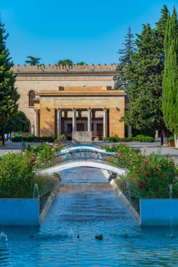 Stalin Park ve Stalin Müzesi Gori, Gürcistan 'ın merkezinde.