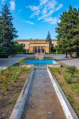 Stalin Park ve Stalin Müzesi Gori, Gürcistan 'ın merkezinde.