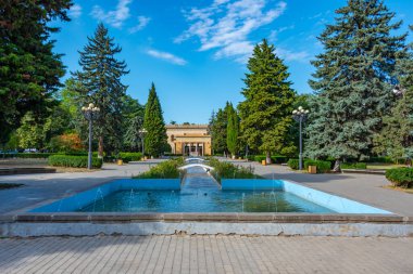 Stalin Park ve Stalin Müzesi Gori, Gürcistan 'ın merkezinde.