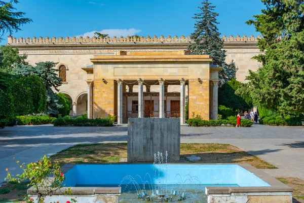 Stalin Park ve Stalin Müzesi Gori, Gürcistan 'ın merkezinde.