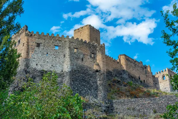 stock image Summer day at Khertvisi Fortress in georgia