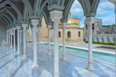 Gürcistan 'daki Akhaltsikhe Şatosu' nda (Rabati) atari salonu