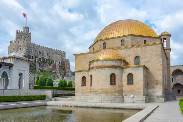 Gürcistan 'daki Akhaltsikhe Şatosu' nda Lomsia Kalesi ve Sultan Ahmad Camii