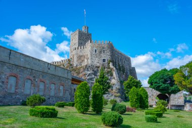 Gürcistan 'daki Akhaltsikhe (Rabati) Kalesi' ndeki Lomsia kalesi